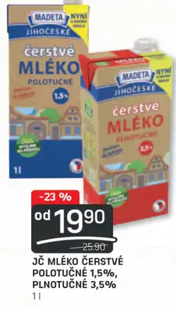 Flop MADETA Jč Mléko Cerstvé nabídka