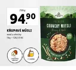 Lidl Křupavé Müsli nabídka