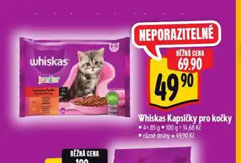 Albert Whiskas kapsičky pro kočky nabídka