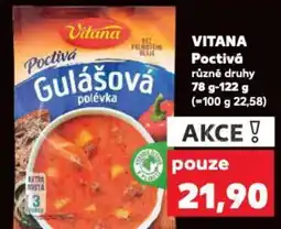 Kaufland VITANA Poctivá nabídka