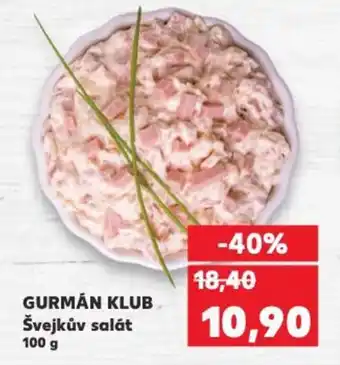 Kaufland GURMÁN KLUB Švejkův Salát nabídka