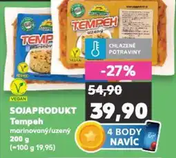 Kaufland SOJAPRODUKT Tempeh nabídka