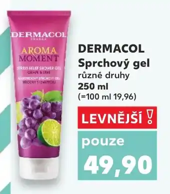 Kaufland DERMACOL Sprchový gel nabídka