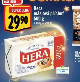 Albert Hera máslová příchu´t nabídka
