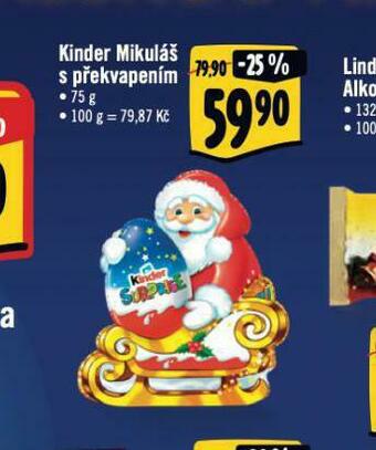 Albert Kinder mikuláš s překvapením nabídka
