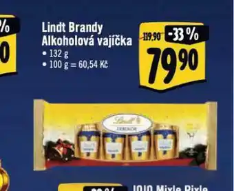 Albert Lindt brandy alkoholová vajíčka nabídka