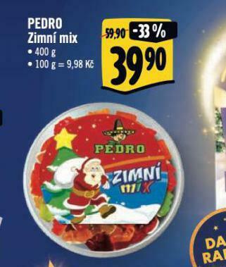 Albert Pedro zimní mix nabídka