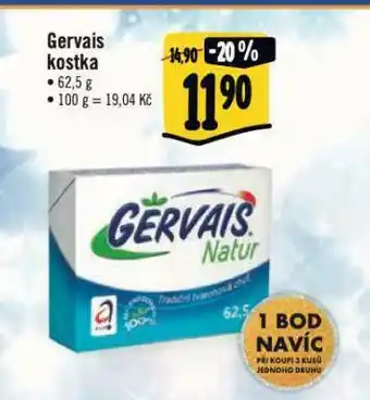 Albert Gervais kostka nabídka