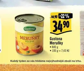 Albert Gustona meruňky nabídka