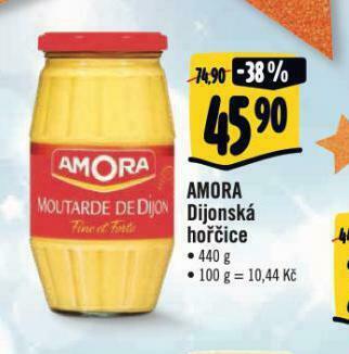 Albert Amora dijonská hořčice nabídka