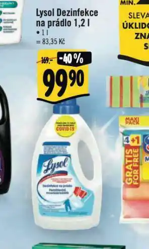 Albert Lysol dezinfekce na prádlo nabídka