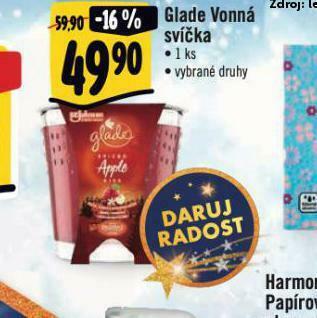 Albert Glade vonná svíčka nabídka