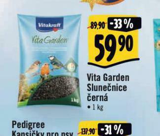 Albert Vita garden slunečnice černá nabídka