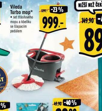 Albert Vileda turbo mop nabídka