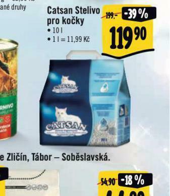 Albert Catsan stelivo pro kočky nabídka
