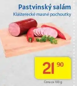 Kubík potraviny Pastvinský salám nabídka