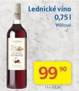 Kubík potraviny Lednické víno nabídka