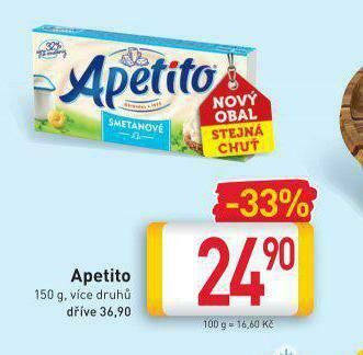 Billa Apetito nabídka