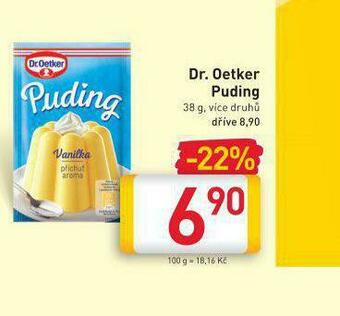Billa Dr. oetker puding nabídka