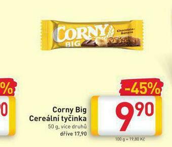 Billa Corny big cereální tyčinka nabídka