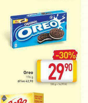 Billa Oreo nabídka