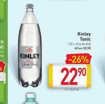 Billa Kinley tonic nabídka