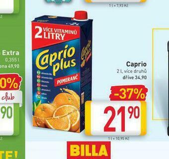 Billa Caprio nabídka