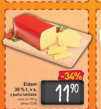 Billa Eidam 30% nabídka