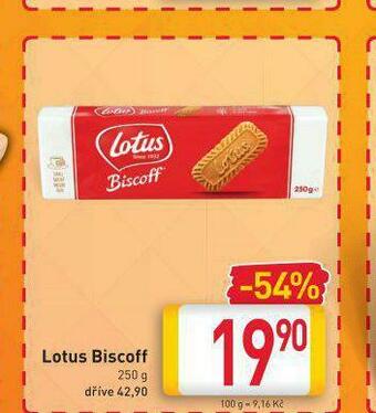 Billa Lotus biscoff nabídka