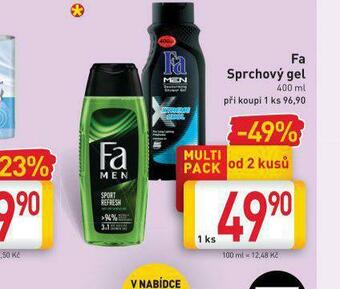 Billa Fa sprchový gel nabídka