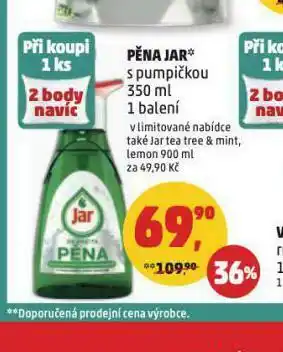 Penny Market Jar pěna s pumpičkou nabídka