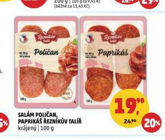 Penny Market Salám paprikáš nabídka
