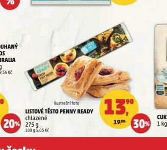 Penny Market Listové těsto penny ready nabídka