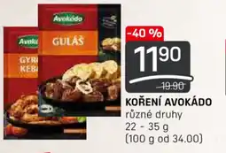 Flop KORENI Avokádo nabídka