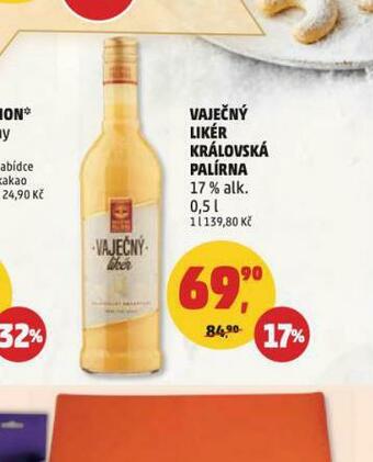Penny Market Vaječný likér královská palírna nabídka