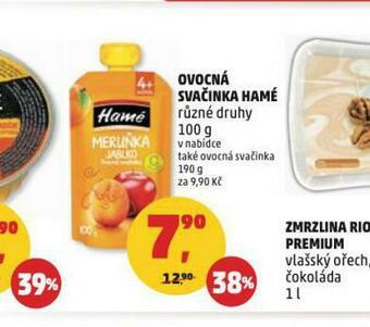 Penny Market Hamé ovocná svačinka nabídka