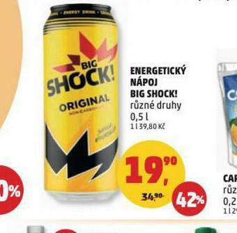 Penny Market Big shock energy drink nabídka