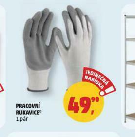 Penny Market Pracovní rukavice nabídka