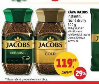 Penny Market Káva jacobs instantní nabídka