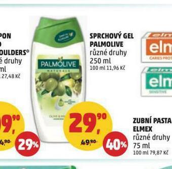Penny Market Palmolive sprchový gel nabídka