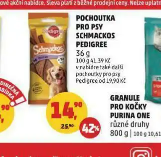 Penny Market Pedigree pochoutky pro psy nabídka