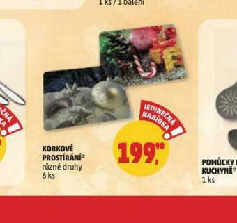 Penny Market Korkové prostírání nabídka