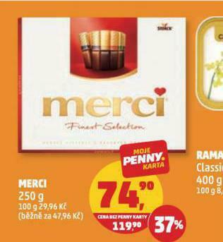 Penny Market Merci nabídka