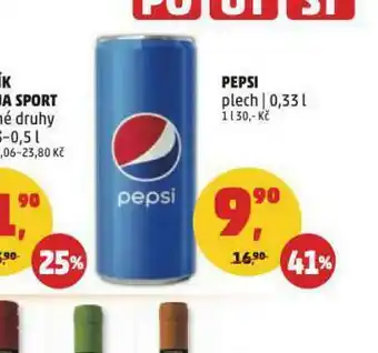 Penny Market Pepsi plech nabídka