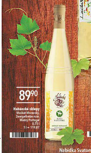 Globus Habánské sklepy nabídka