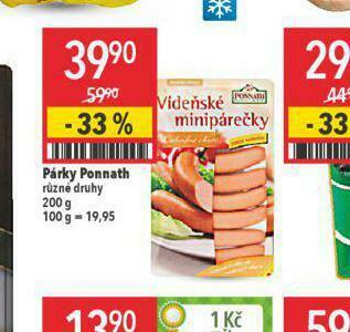 Globus Párky ponnath nabídka
