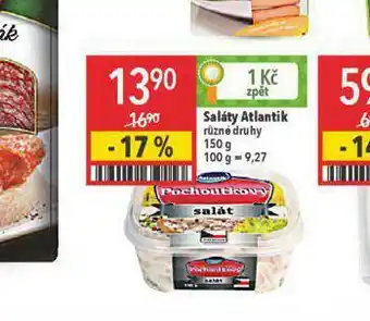 Saláty atlantik