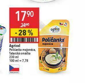 Globus Agricol tatarská omáčka nabídka