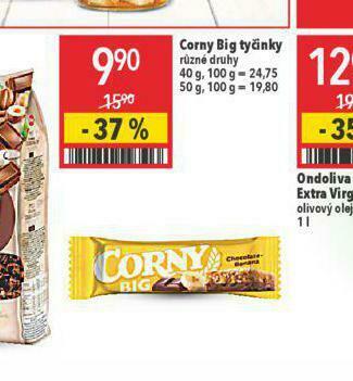 Globus Corny big tyčinky nabídka