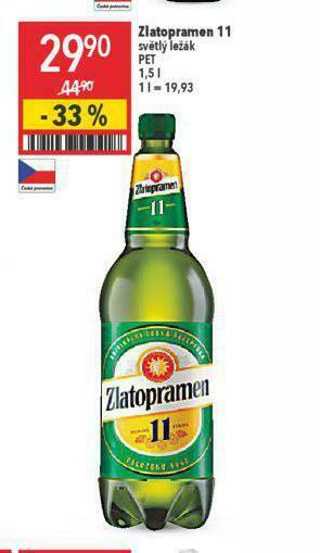 Globus Pivo zlatopramen 11 nabídka